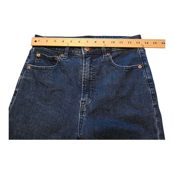 Gap Minimalist Vintage Slim Sky High Jeans 4R Dark Wash Stretch Capsule Normcore - Picture 11 of 13